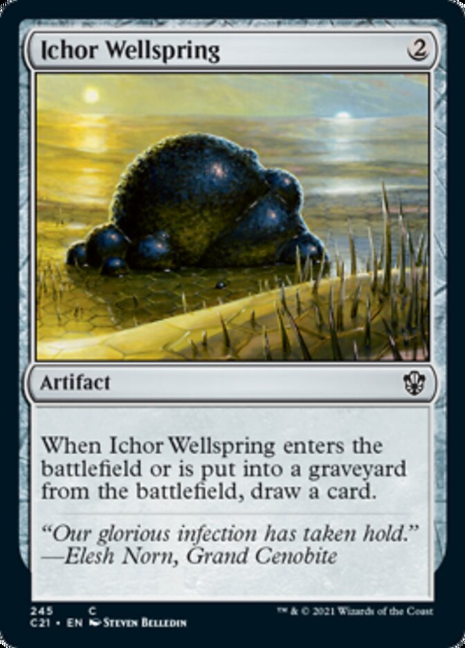 Ichor Wellspring [Commander 2021] | Shuffle n Cut Hobbies & Games