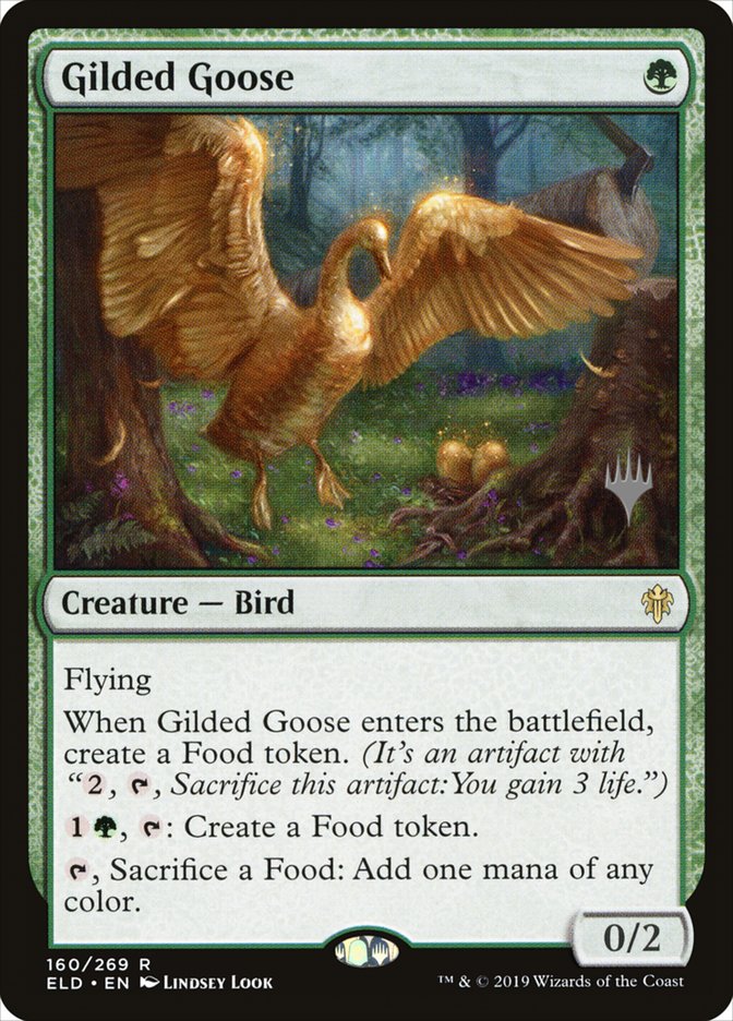 Gilded Goose (Promo Pack) [Throne of Eldraine Promos] | Shuffle n Cut Hobbies & Games