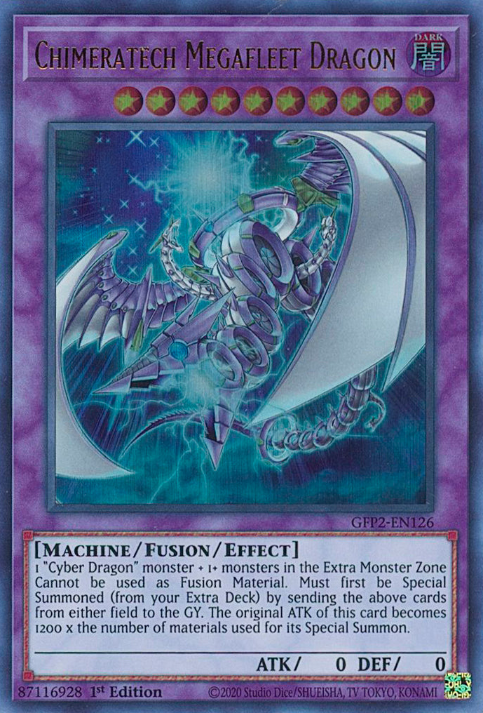 Chimeratech Megafleet Dragon [GFP2-EN126] Ultra Rare | Shuffle n Cut Hobbies & Games