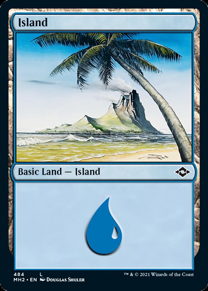 Island (484) (Foil Etched) [Modern Horizons 2] | Shuffle n Cut Hobbies & Games