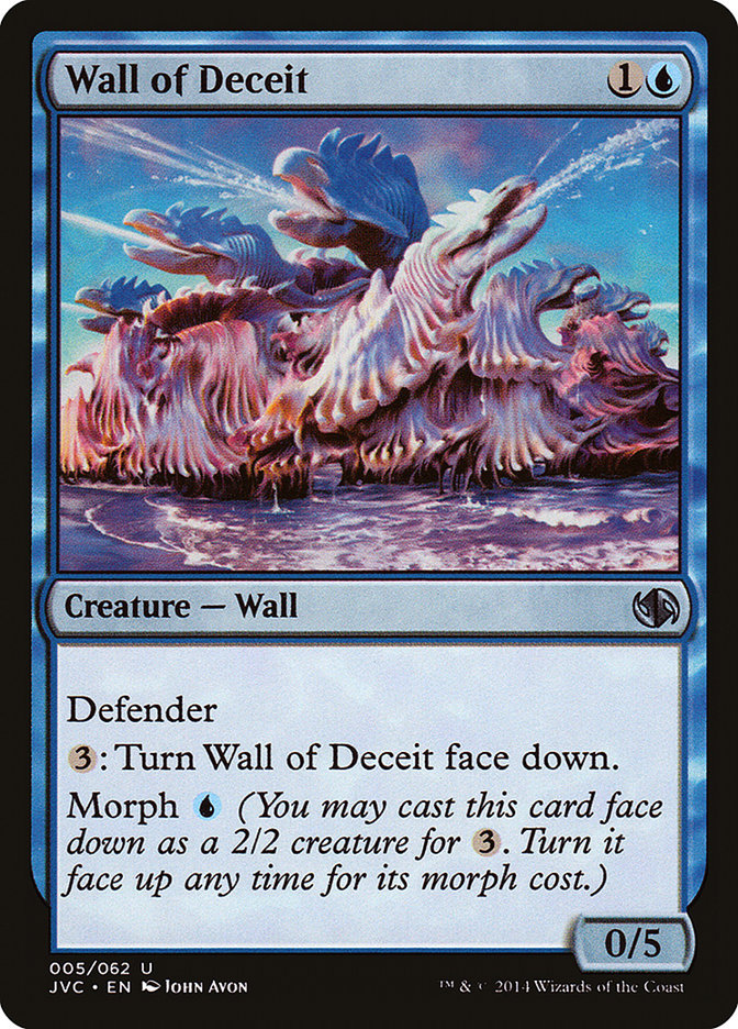 Wall of Deceit [Duel Decks Anthology] | Shuffle n Cut Hobbies & Games