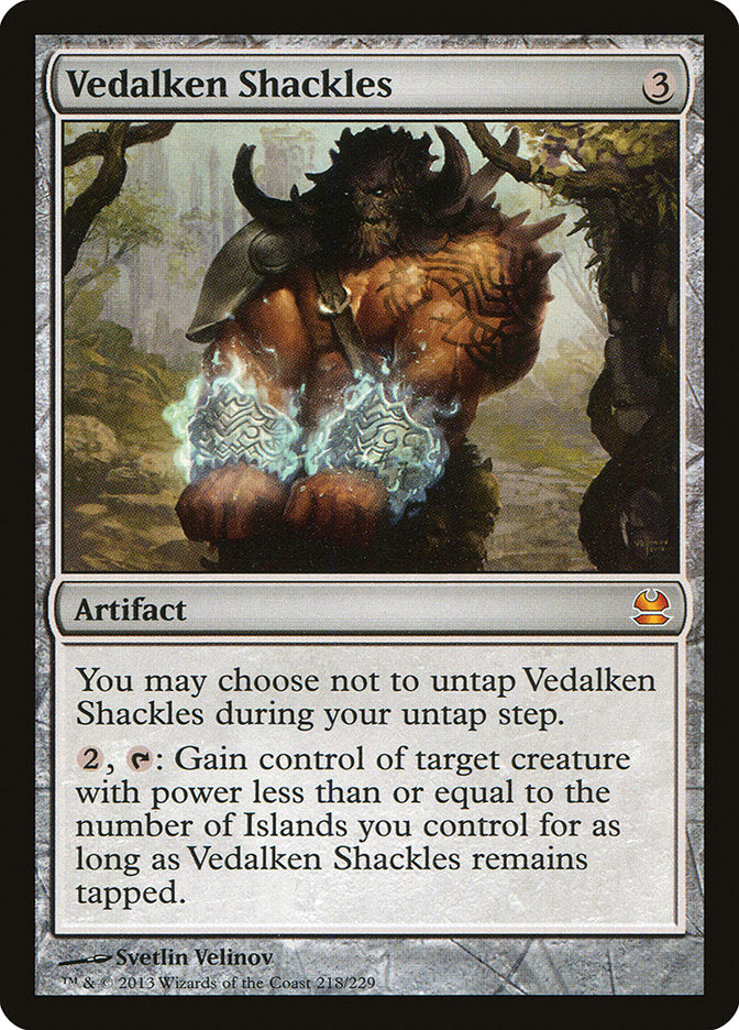 Vedalken Shackles [Modern Masters] | Shuffle n Cut Hobbies & Games