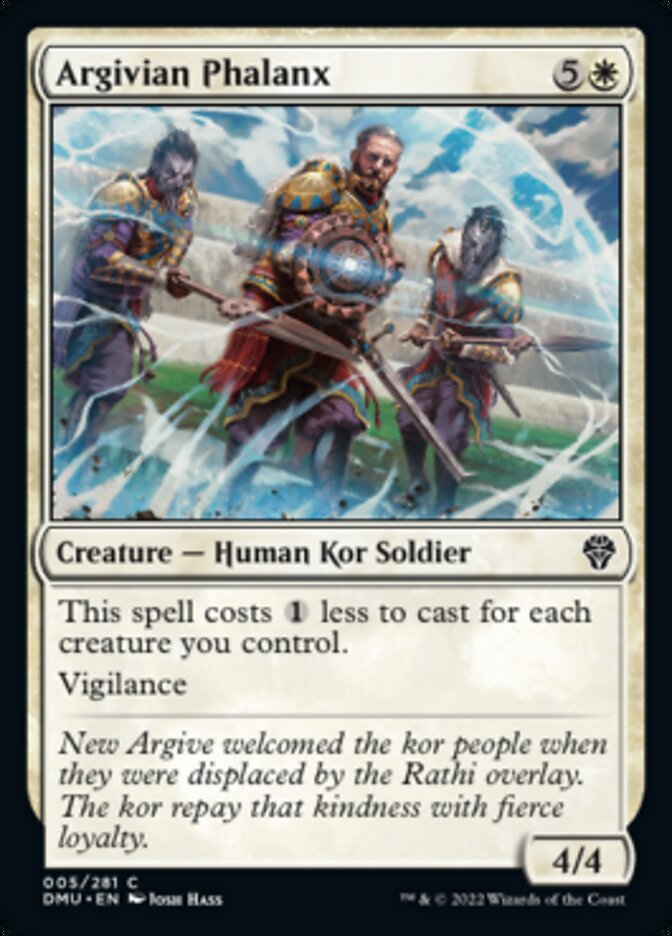 Argivian Phalanx [Dominaria United] | Shuffle n Cut Hobbies & Games