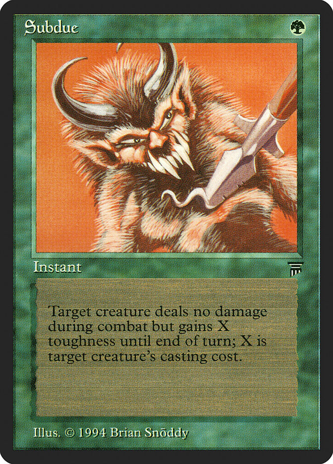 Subdue [Legends] | Shuffle n Cut Hobbies & Games