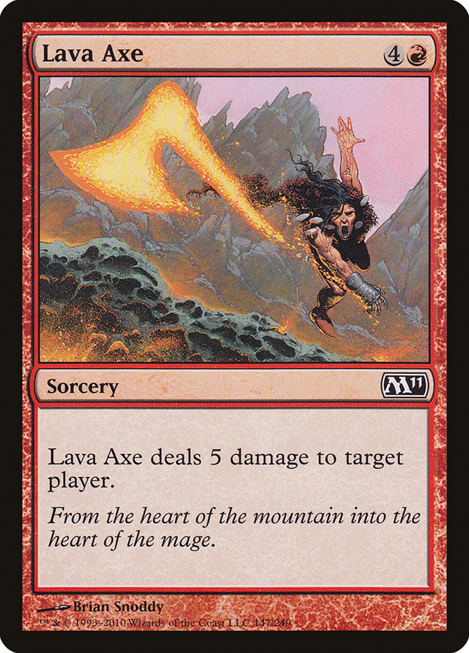 Lava Axe [Magic 2011] | Shuffle n Cut Hobbies & Games