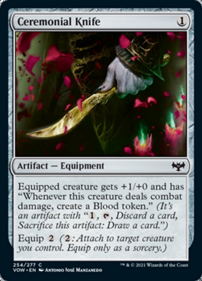 Ceremonial Knife [Innistrad: Crimson Vow] | Shuffle n Cut Hobbies & Games