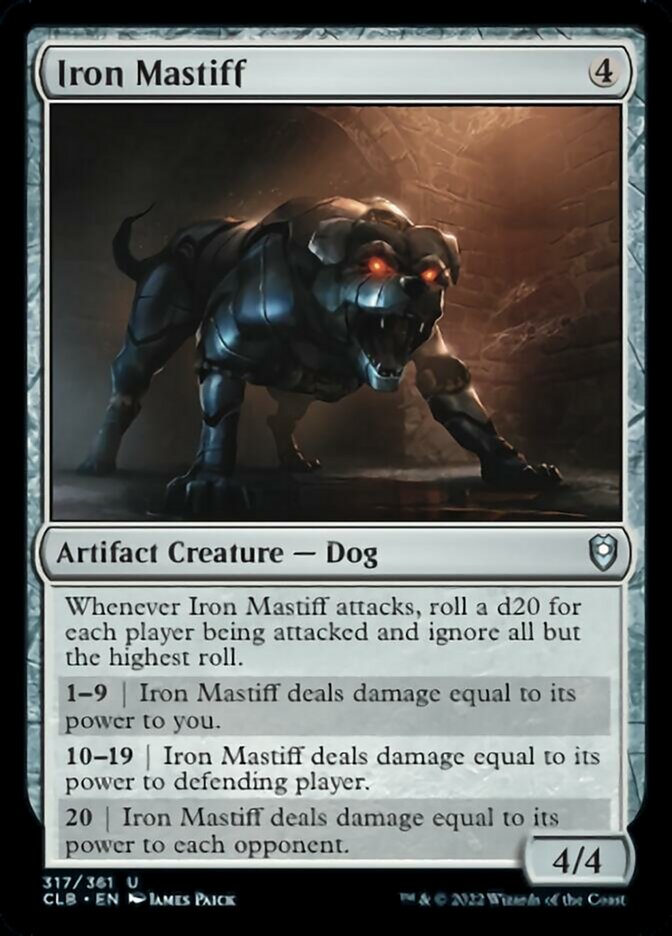 Iron Mastiff [Commander Legends: Battle for Baldur's Gate] | Shuffle n Cut Hobbies & Games