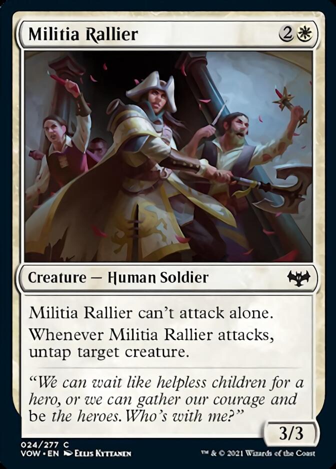 Militia Rallier [Innistrad: Crimson Vow] | Shuffle n Cut Hobbies & Games