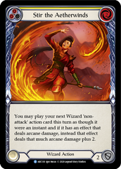 Stir the Aetherwinds (Yellow) [ARC130] Unlimited Edition Rainbow Foil | Shuffle n Cut Hobbies & Games
