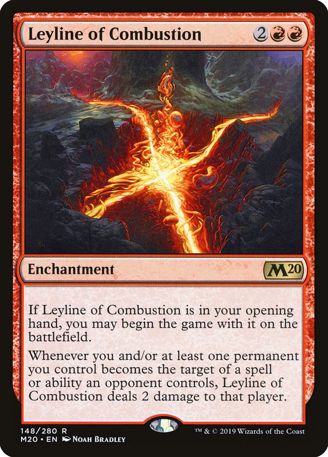 Leyline of Combustion [Core Set 2020] | Shuffle n Cut Hobbies & Games