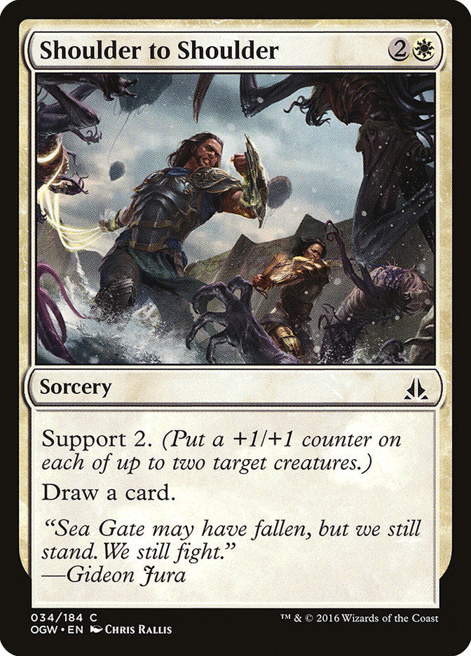 Shoulder to Shoulder [Oath of the Gatewatch] | Shuffle n Cut Hobbies & Games