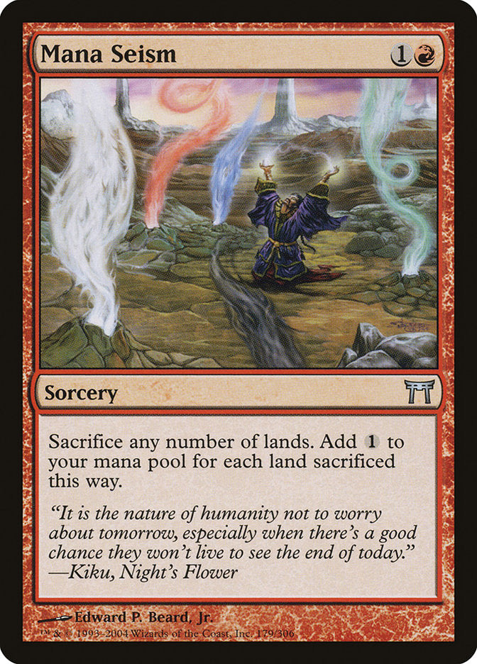 Mana Seism [Champions of Kamigawa] | Shuffle n Cut Hobbies & Games