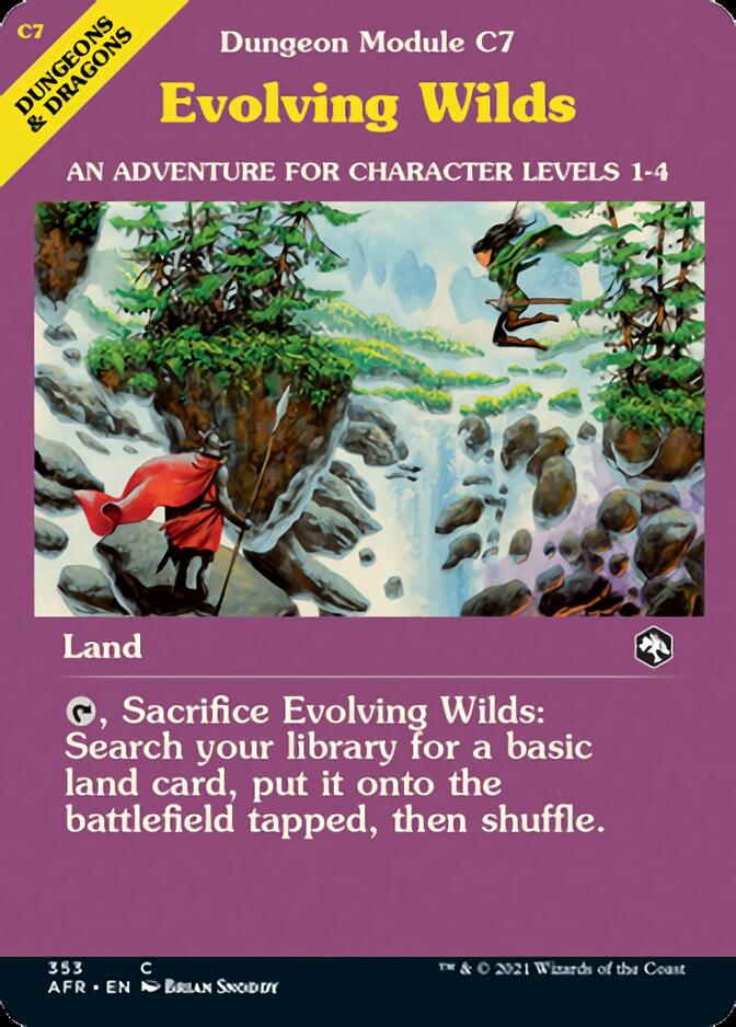 Evolving Wilds (Dungeon Module) [Dungeons & Dragons: Adventures in the Forgotten Realms] | Shuffle n Cut Hobbies & Games