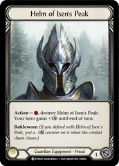 Helm of Isen's Peak [WTR042] Unlimited Edition Rainbow Foil | Shuffle n Cut Hobbies & Games