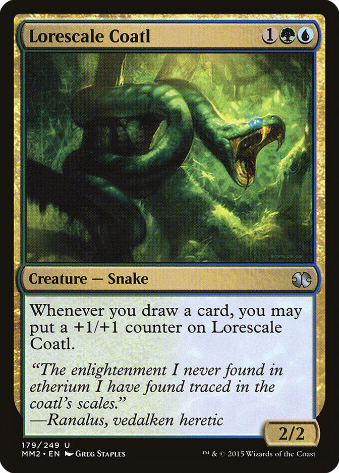 Lorescale Coatl [Modern Masters 2015] | Shuffle n Cut Hobbies & Games