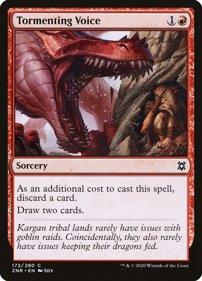 Tormenting Voice [Zendikar Rising] | Shuffle n Cut Hobbies & Games