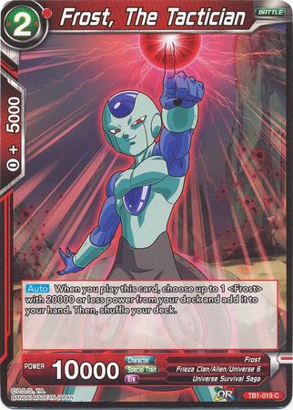 Frost, The Tactician [TB1-019] | Shuffle n Cut Hobbies & Games
