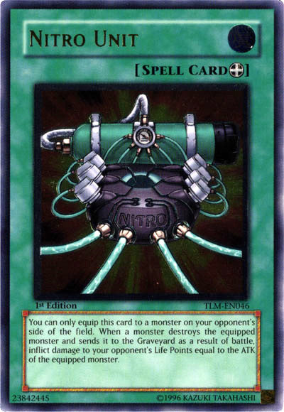 Nitro Unit [TLM-EN046] Ultimate Rare | Shuffle n Cut Hobbies & Games