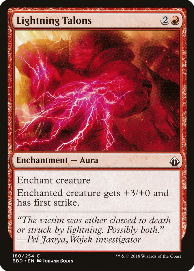 Lightning Talons [Battlebond] | Shuffle n Cut Hobbies & Games