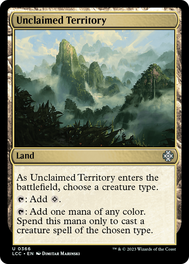 Unclaimed Territory [The Lost Caverns of Ixalan Commander] | Shuffle n Cut Hobbies & Games