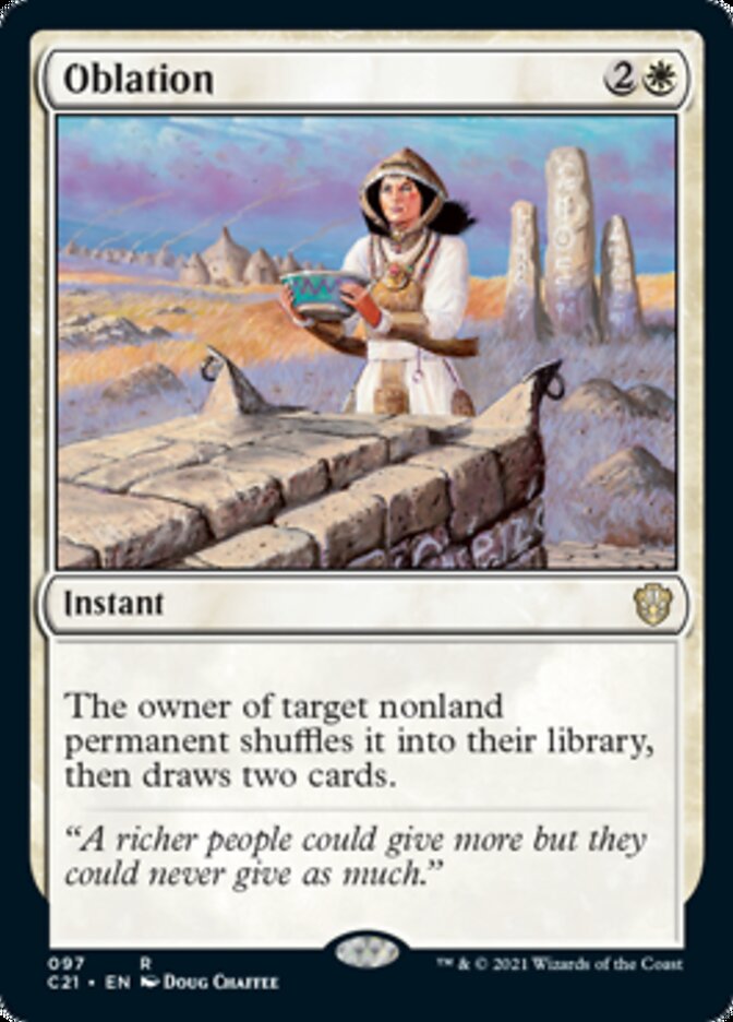 Oblation [Commander 2021] | Shuffle n Cut Hobbies & Games