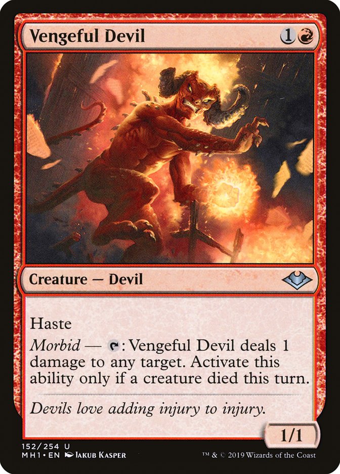 Vengeful Devil [Modern Horizons] | Shuffle n Cut Hobbies & Games