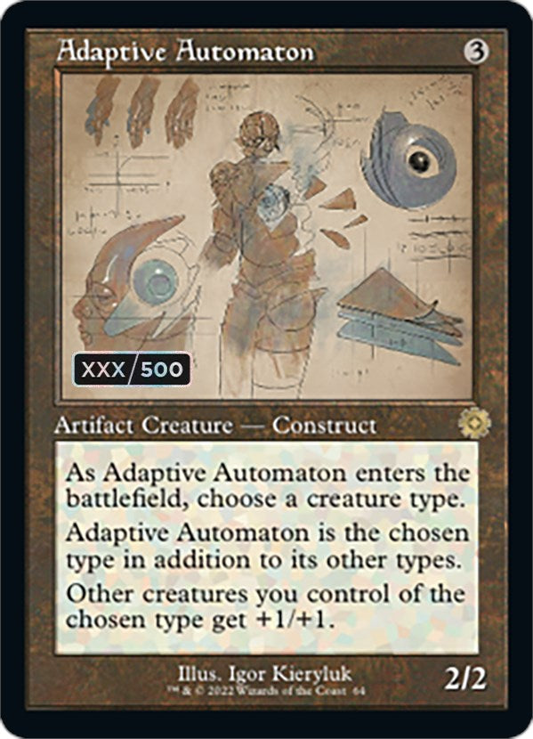 Adaptive Automaton (Retro Schematic) (Serialized) [The Brothers' War Retro Artifacts] | Shuffle n Cut Hobbies & Games