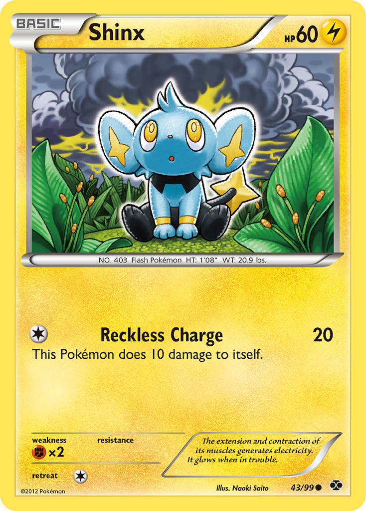 Shinx (43/99) [Black & White: Next Destinies] | Shuffle n Cut Hobbies & Games