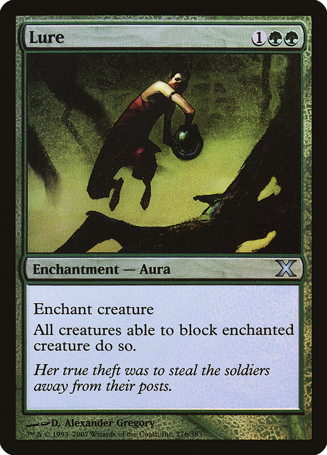 Lure (Premium Foil) [Tenth Edition] | Shuffle n Cut Hobbies & Games