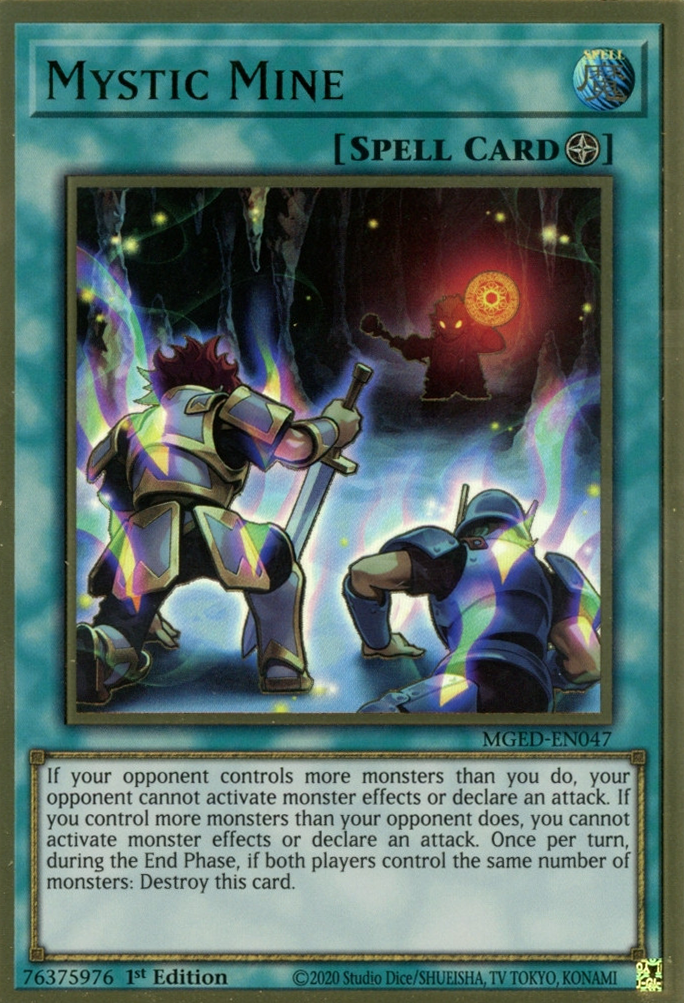 Mystic Mine [MGED-EN047] Gold Rare | Shuffle n Cut Hobbies & Games