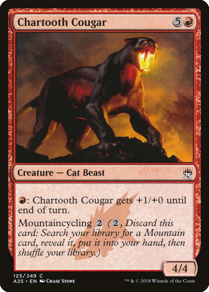 Chartooth Cougar [Masters 25] | Shuffle n Cut Hobbies & Games