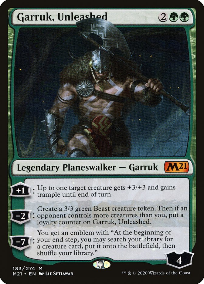 Garruk, Unleashed [Core Set 2021] | Shuffle n Cut Hobbies & Games