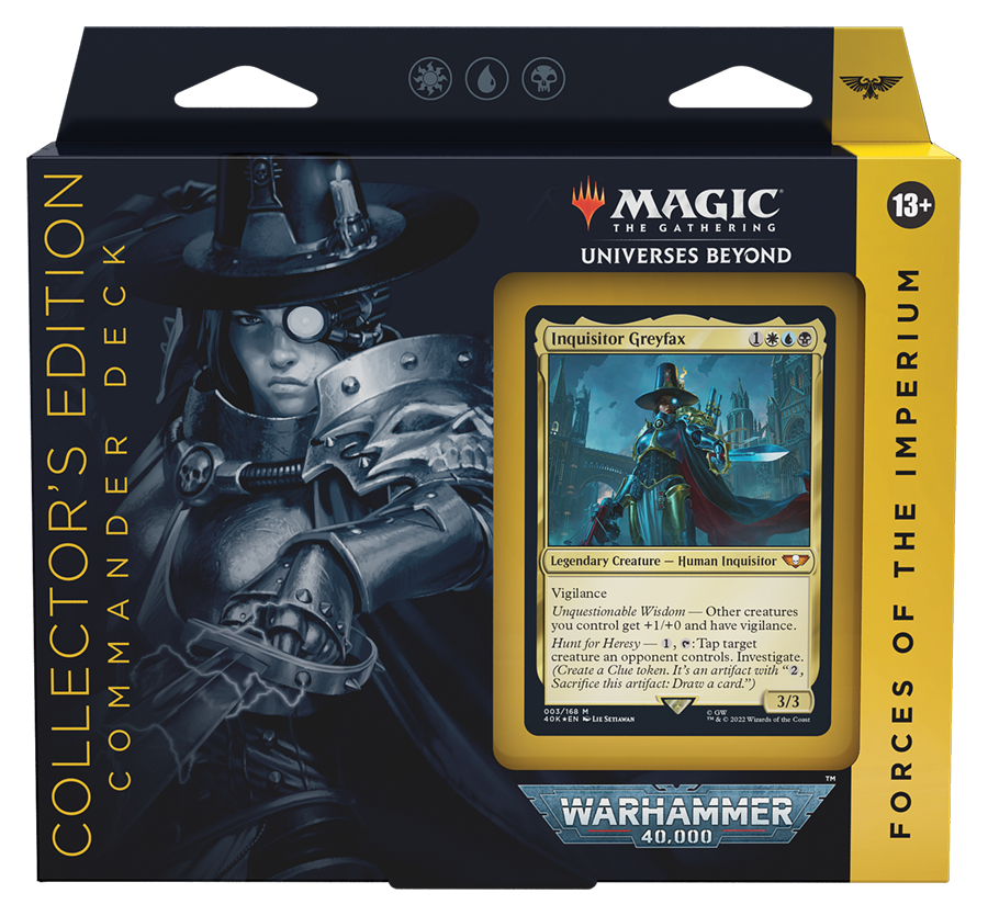 Warhammer 40,000 - Commander Deck (Forces of the Imperium - Collector's Edition) | Shuffle n Cut Hobbies & Games