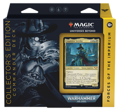 Warhammer 40,000 - Commander Deck (Forces of the Imperium - Collector's Edition) | Shuffle n Cut Hobbies & Games