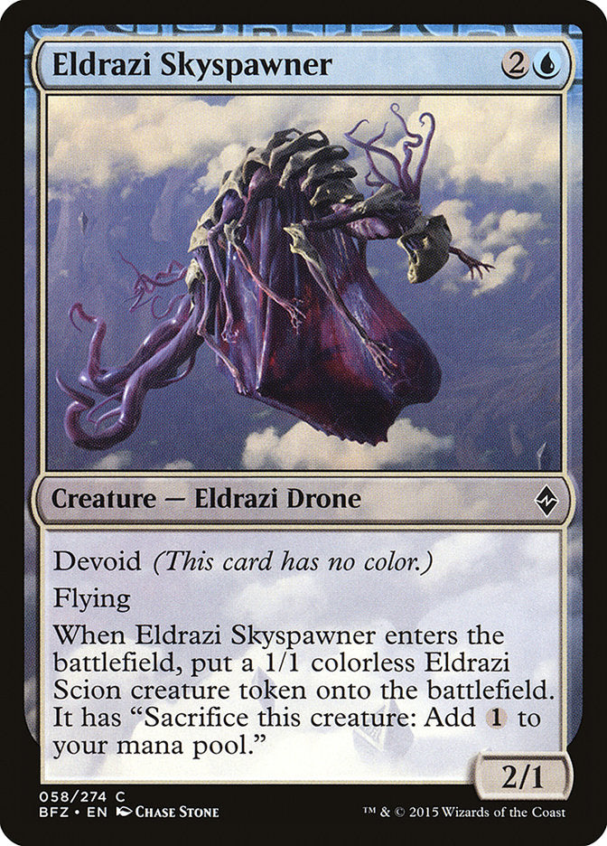 Eldrazi Skyspawner [Battle for Zendikar] | Shuffle n Cut Hobbies & Games