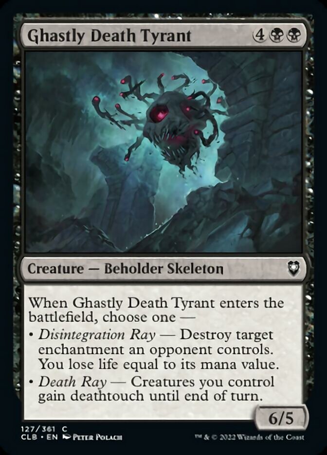 Ghastly Death Tyrant [Commander Legends: Battle for Baldur's Gate] | Shuffle n Cut Hobbies & Games