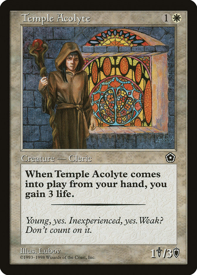 Temple Acolyte [Portal Second Age] | Shuffle n Cut Hobbies & Games