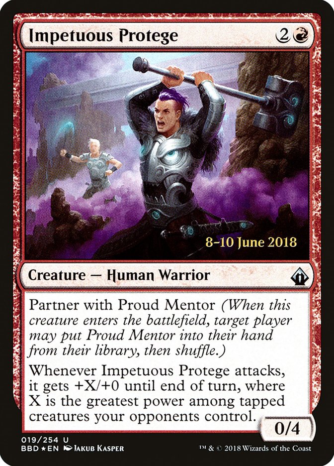 Impetuous Protege [Battlebond Prerelease Promos] | Shuffle n Cut Hobbies & Games