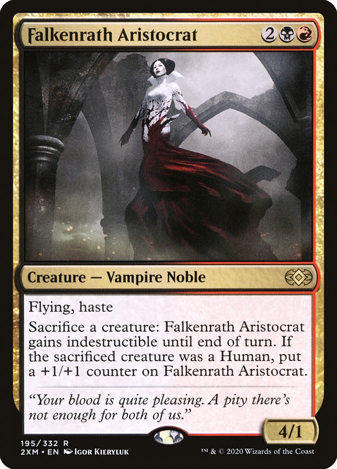 Falkenrath Aristocrat [Double Masters] | Shuffle n Cut Hobbies & Games