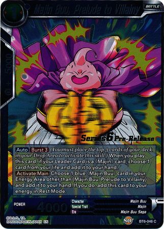 Majin Buu, Prelude to Villainy [BT6-046_PR] | Shuffle n Cut Hobbies & Games