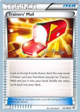 Trainers' Mail (92/108) (HonorStoise - Jacob Van Wagner) [World Championships 2015] | Shuffle n Cut Hobbies & Games