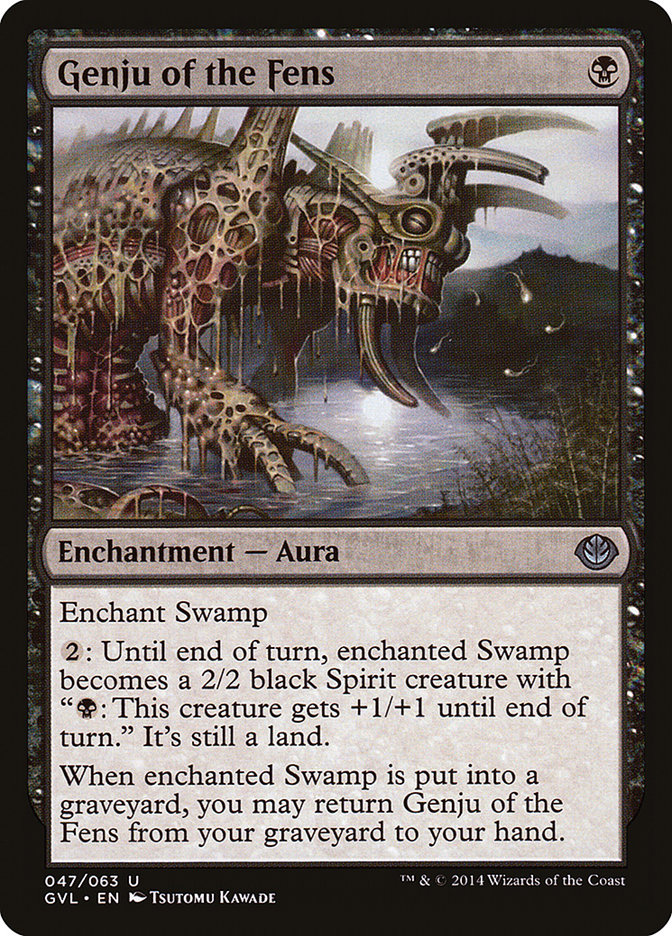 Genju of the Fens (Garruk vs. Liliana) [Duel Decks Anthology] | Shuffle n Cut Hobbies & Games