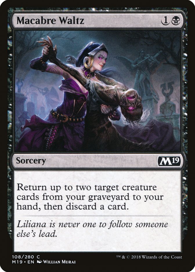 Macabre Waltz [Core Set 2019] | Shuffle n Cut Hobbies & Games