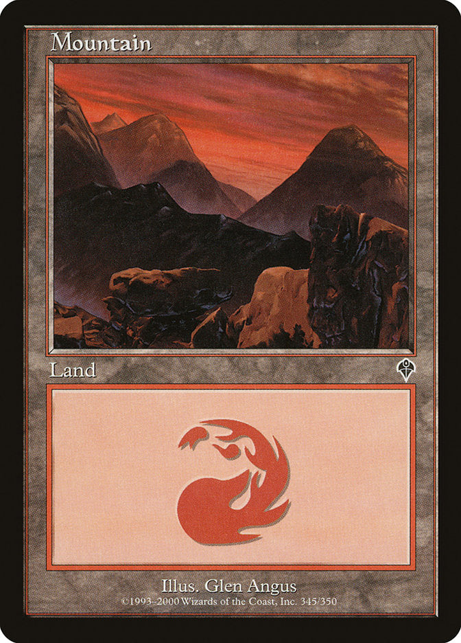 Mountain (345) [Invasion] | Shuffle n Cut Hobbies & Games