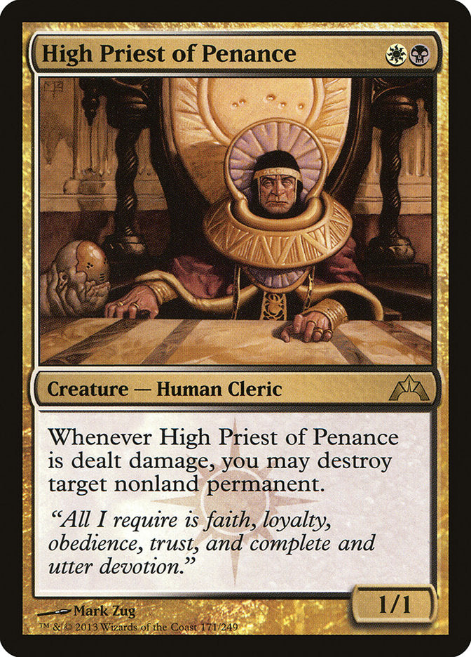 High Priest of Penance [Gatecrash] | Shuffle n Cut Hobbies & Games