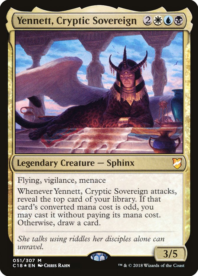 Yennett, Cryptic Sovereign [Commander 2018] | Shuffle n Cut Hobbies & Games