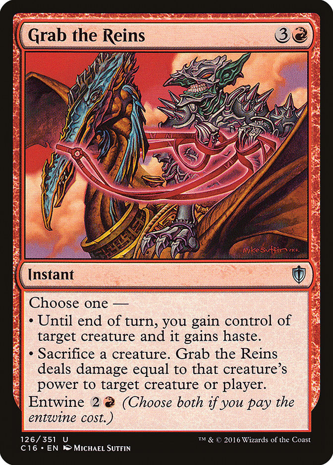 Grab the Reins [Commander 2016] | Shuffle n Cut Hobbies & Games