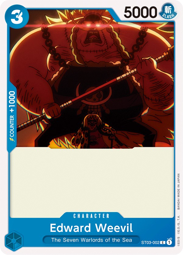 Edward Weevil [Starter Deck: The Seven Warlords of The Sea] | Shuffle n Cut Hobbies & Games