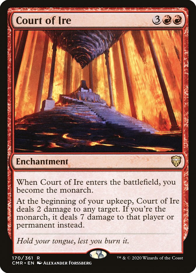 Court of Ire [Commander Legends] | Shuffle n Cut Hobbies & Games