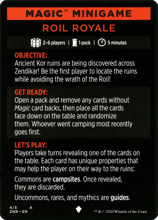 Roil Royale (Magic Minigame) [Zendikar Rising Minigame] | Shuffle n Cut Hobbies & Games